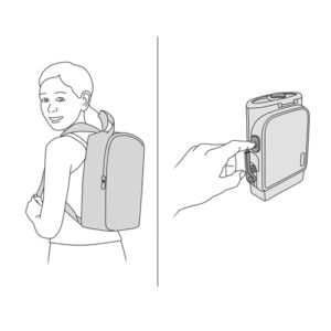 479.Children with backpack and finger which touches the button to the left of the pump.FINAL